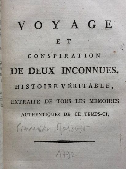 [RÉVOLUTION FRANÇAISE]. « L'Écriture Sainte...