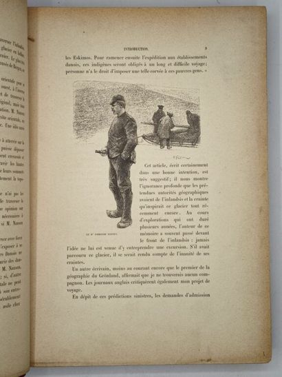[ARCTIQUE] NANSEN, Fridtjof. A travers le...