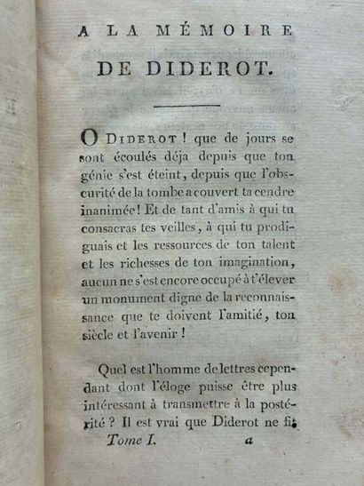 DIDEROT, Denis. Jacques le fataliste et son...