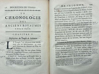 NEWTON, Isaac. La Chronologie des anciens...
