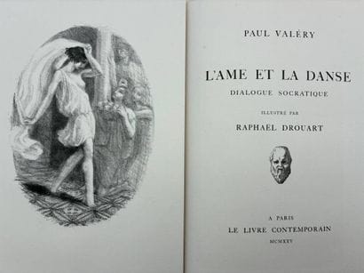 VALÉRY, Paul et DROUART, Raphaël. L'Âme et...