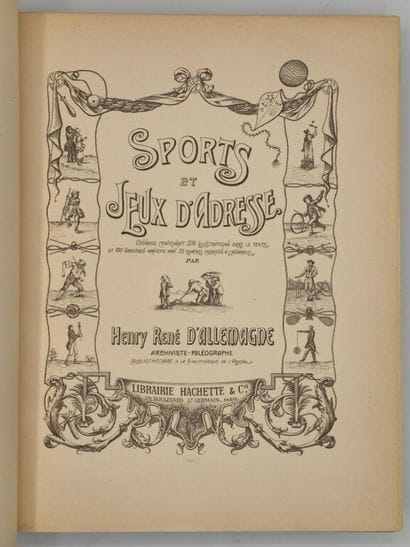 ALLEMAGNE, Henry-René d'. Sports et jeux...