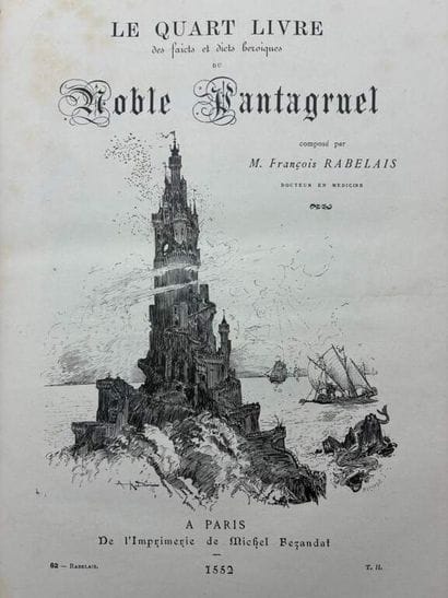 RABELAIS, François et ROBIDA, Albert. OEuvres....
