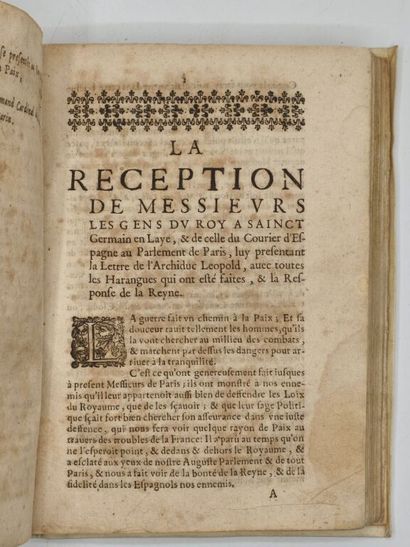 [FRONDE]. Recueil factice de 5 mazarinades.

Important...
