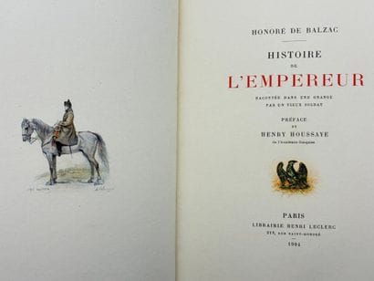 [NAPOLÉON]BALZAC, Honoré de et LALAUZE, Alphonse....