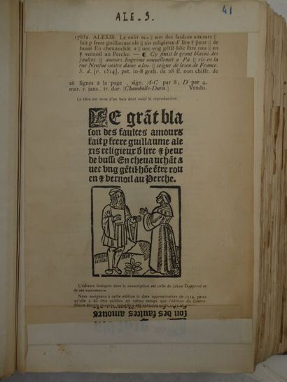 [BIBLIOPHILIE]RAHIR, Édouard. Répertoire...
