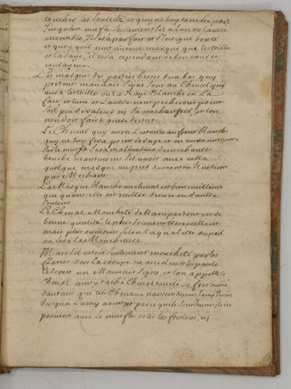 [MANUSCRIPT - EQUINE MEDICINE & FARRIERY]....