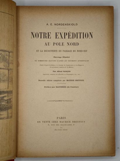 [ARCTIQUE]NORDENSKIÖLD, Adolf Erik. Notre...