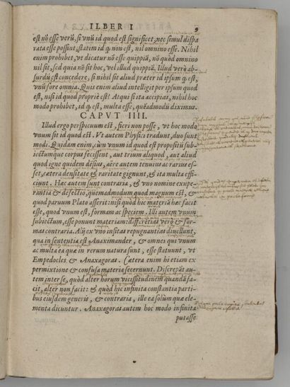 ARISTOTE - BUISSERET, Hugues. Recueil de...