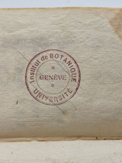 SAUSSURE, Horace Bénédict de. Observations...