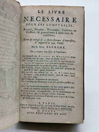 [ECONOMIE]BARRÊME, François. Le Livre nécessaire...