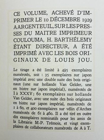 [JOU] CARCO, Francis, and CASSOU, Jean. Our...
