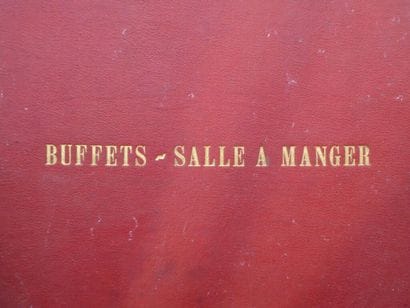 [ARTS DECORATIFS - ÉBENISTERIE]. Ensemble...