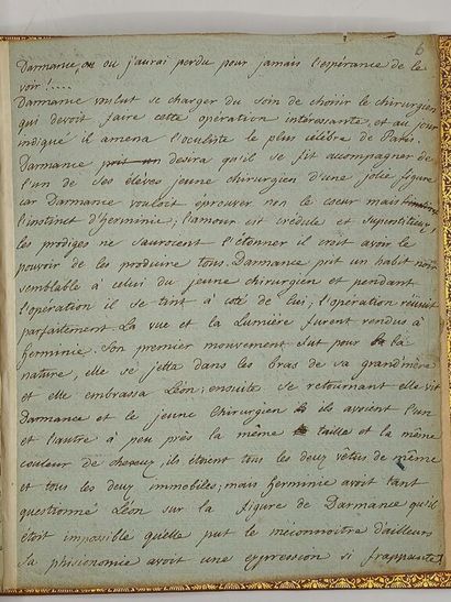 [MANUSCRIPT] GENLIS, Countess of. *The Memoirs...
