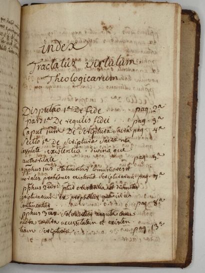 [MANUSCRIPT - TOULOUSE, THEOLOGY]. *Tractatus...