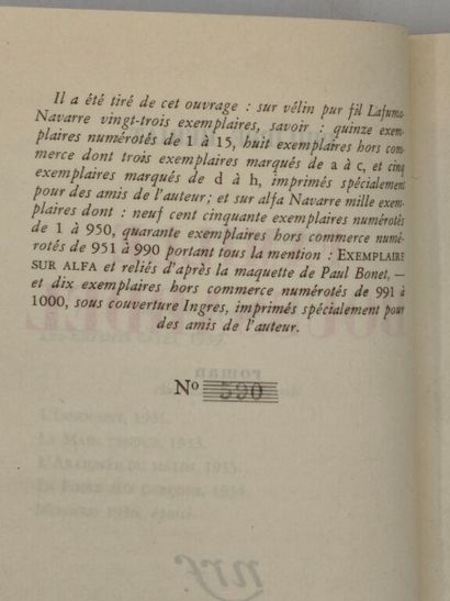 HÉRIAT, Philippe. The Boussardel Family.

A...
