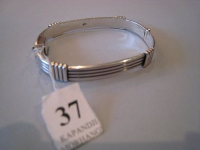 Bracelet jonc rigide en argent