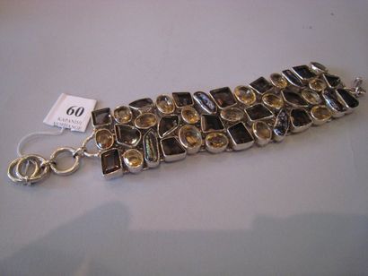 Bracelet orné de quartz