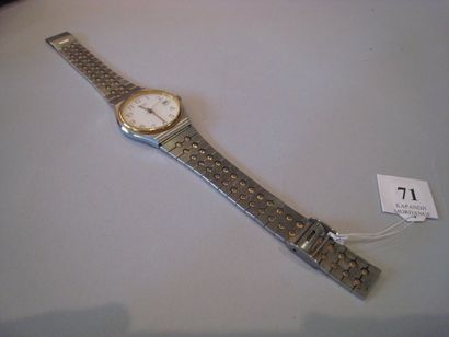 YEMA.
Montre bracelet d'homme acier.