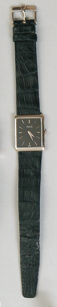 PIAGET
montre d'homme en or gris, mouvement...