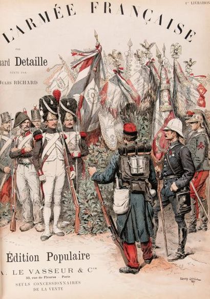 DETAILLE (Édouard)
L'armée française. Types...