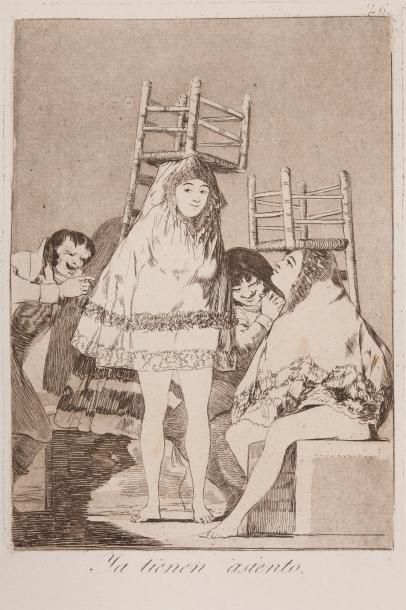 GOYA Y LUCIENTES (Francisco de)
Los Caprichos,...