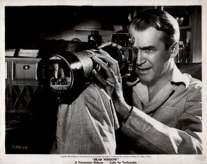 FENÊTRE SUR COUR/REAR WINDOW James Stewart...
