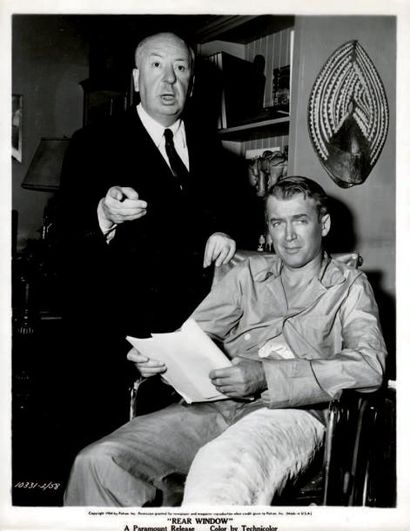 FENÊTRE SUR COUR/REAR WINDOW James Stewart...