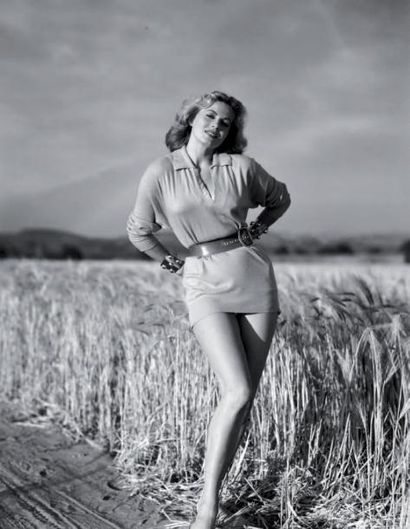 ANITA EKBERG, 1954 Épreuve numérique sur...