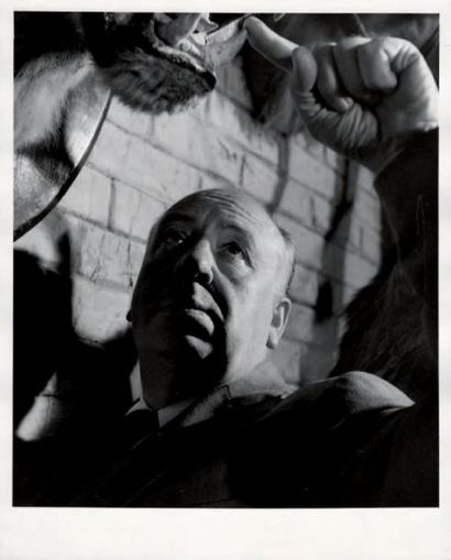 ALFRED HITCHCOCK, 1956 Épreuve argentique...