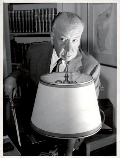 ALFRED HITCHCOCK, C. 1957 Épreuve argentique...
