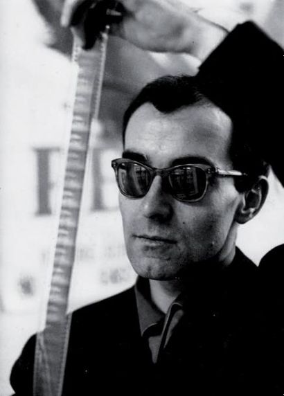 JEAN-LUC GODARD, C. 1960 Épreuve argentique...