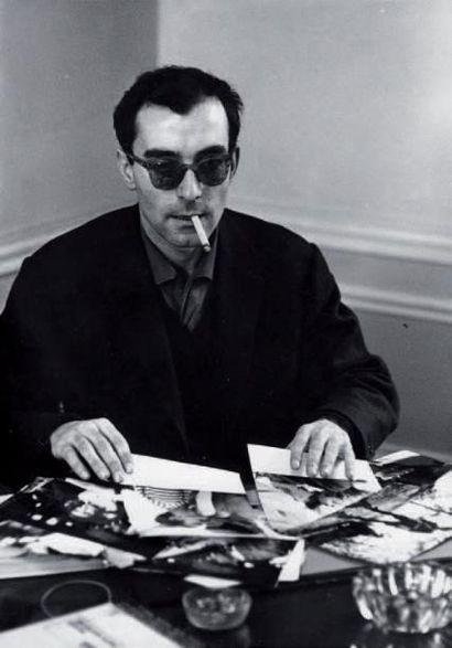 JEAN-LUC GODARD, C. 1960 Deux épreuves argentiques...