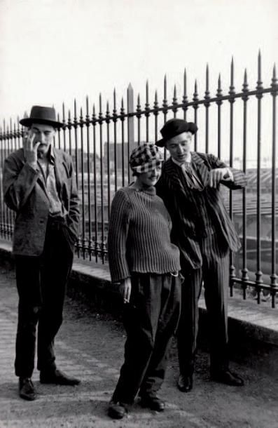 JULES ET JIM Jeanne Moreau, Henri Serre et...