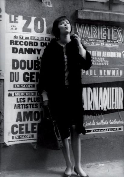 VIVRE SA VIE Anna Karina dans le film de...