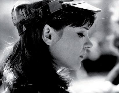 PIERROT LE FOU Anna Karina dans le film de...