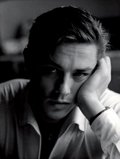 ALAIN DELON, C. 1960 Épreuve argentique d'époque...