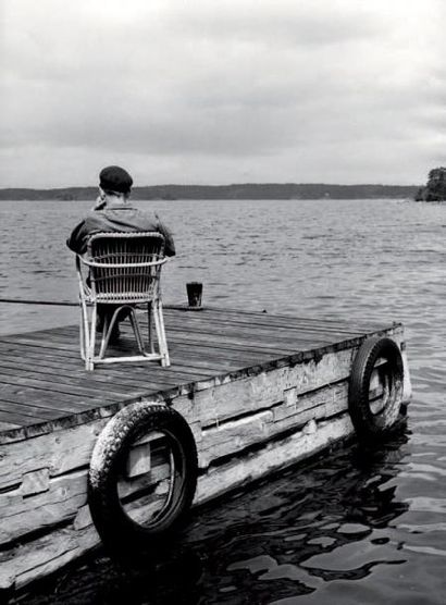 INGMAR BERGMAN, C. 1960 Épreuve argentique...
