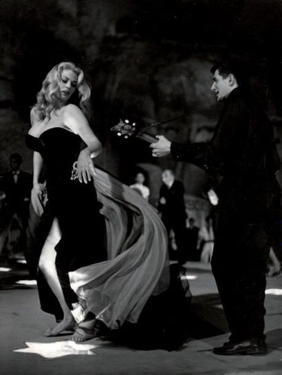 LA DOLCE VITA Anita Ekberg dans le film de...