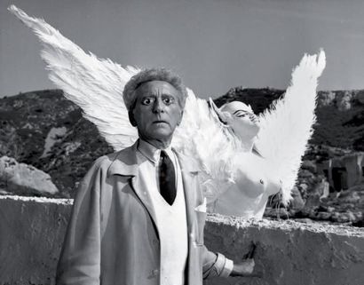 LE TESTAMENT D'ORPHÉE Jean Cocteau dans son...