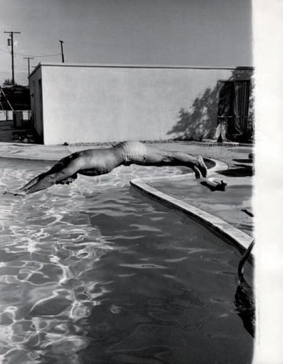 STEVE MCQUEEN, 1963 Épreuve argentique d'époque...