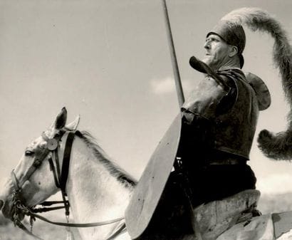 DON QUICHOTTE Fédor Chaliapine dans le film...