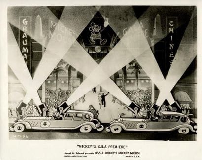 MICKEY'S GALA PREMIERE Film de Burt Gillett...