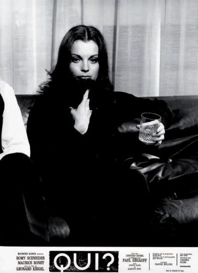 QUI? Romy Schneider dans le film de Léonard...