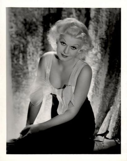 JEAN HARLOW, 1934 Épreuve argentique d'époque...