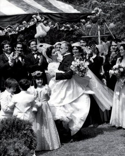 LE PARRAIN/THE GODFATHER Talia Shire et Marlon...