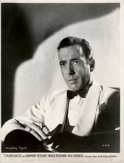 CASABLANCA Humphrey Bogart dans le film de...