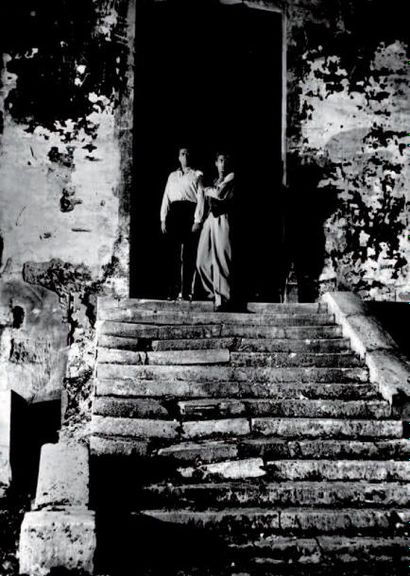 ORPHÉE Jean Marais et François Périer dans...