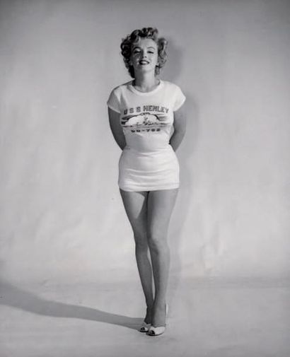 MARILYN MONROE, 1952 Épreuve argentique d'époque...