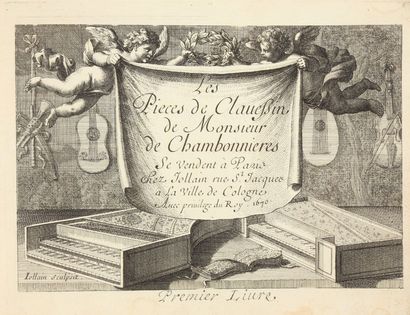 CHAMBONNIERES (Jacques Champion de)
Les pièces...